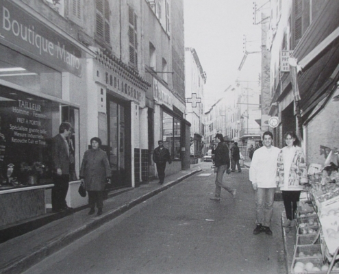 rue des marchands quartier des arts Draguignan