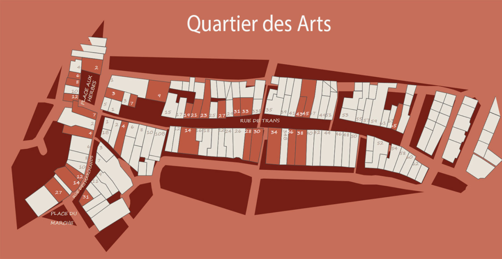 quartier des arts Draguignan