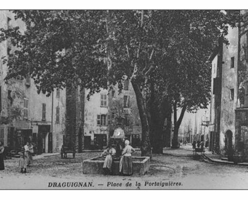La place Portaiguières et sa fontaine disparue - Les balades numériques